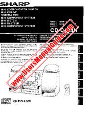 View CD-C423H pdf Operation Manual, extract of language German