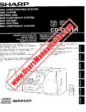 View CD-C451H pdf Operation Manual, extract of language German
