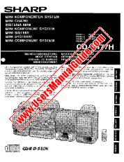 Vezi CD-C477H pdf Manual de funcționare, extractul de limba franceză