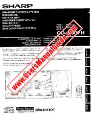 Ver CD-C607H pdf Manual de operaciones, extracto de idioma inglés.