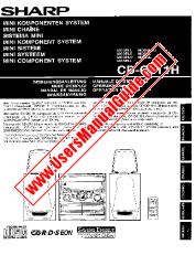Ver CD-C611H pdf Manual de operación, extracto de idioma alemán.