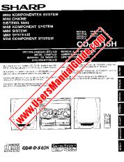 Ver CD-C615H pdf Manual de operaciones, extracto de idioma inglés.