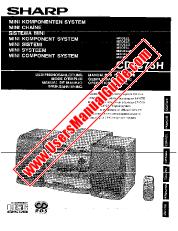 View CD-C75H pdf Operation Manual, extract of language Dutch