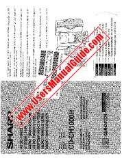Voir CD-CH1000 pdf Manuel d'utilisation, extrait de langue néerlandaise