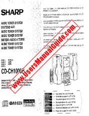 View CD-CH1000H pdf Operation Manual, extract of language German