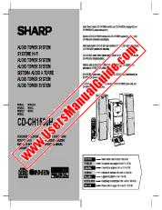 View CD-CH1500H pdf Operation Manual, extract of languages German, French, English