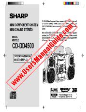 Voir CD-DD4500 pdf Manuel d'utilisation, anglais, français
