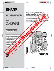 Ver CD-DP900E pdf Manual de Operación, Inglés