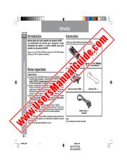 Voir CD-DV777W pdf Manuel d'utilisation, extrait de langue espagnole