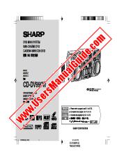 Vezi CD-DV999W pdf Manual de funcționare, extractul de limba engleză