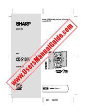 Ver CD-E100H pdf Manual de operaciones, checo