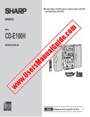 Ver CD-E100H pdf Manual de operaciones, polaco