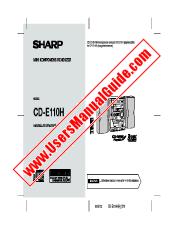 Ver CD-E110H pdf Manual de operaciones, húngaro