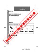 View CD-E110H pdf Operation Manual, extract of language Portuguese