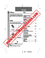 Vezi CD-E200H pdf Manual de funcționare, extractul de limba germană
