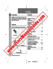 View CD-E200H pdf Operation Manual, extract of language Italian