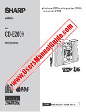 Ver CD-E200H pdf Manual de operaciones, polaco