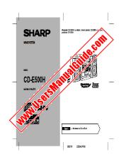 Ver CD-E500H pdf Manual de operaciones, checo