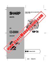 Ver CD-E600H pdf Manual de operaciones, checo
