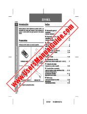Ansicht CD-E600H pdf Bedienungsanleitung, Auszug der Sprache Spanisch