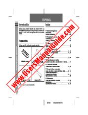 View CD-E700H pdf Operation Manual, extract of language Spanish