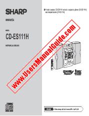 View CD-ES111H pdf Operation Manual, Polish