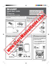 Voir CD-ES111H pdf Manuel d'utilisation, guide rapide, anglais