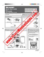 Voir CD-ES222E pdf Manuel d'utilisation, guide rapide, anglais