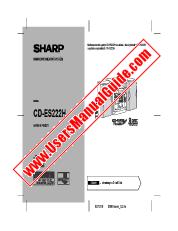 Ver CD-ES222H pdf Manual de operaciones, checo