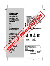 Vezi CD-G10000V pdf Manual de funcționare, extractul de limba engleză