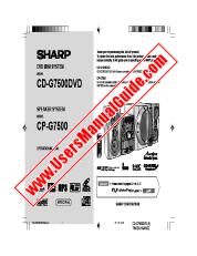 Visualizza CD-G7500DVD/CP-G7500 pdf Manuale operativo, inglese