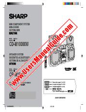 Vezi CD-M10000W pdf Manual de funcționare, extractul de limba engleză