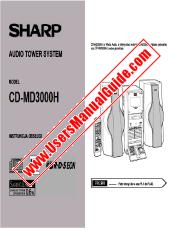 View CD-MD3000H pdf Operation Manual for CD-MD3000H, Polish