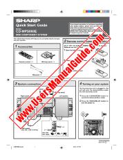 Voir CD-MPS660E pdf Manuel d'utilisation, guide rapide, anglais
