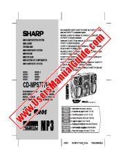 Vezi CD-MPS777H pdf Manual de funcționare, extractul de limba germană