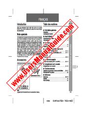 View CD-MPX100H pdf Operation Manual, extract of language French