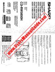 View CD-RW5000H pdf Operation Manual, extract of language German