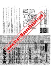 Vezi CD-RW5000H pdf Manual de funcționare, extractul de limba franceză