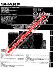 View CD-S3460H pdf Operation Manual, extract of language Dutch