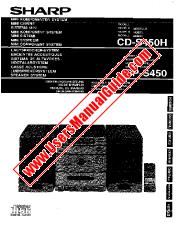 Ver CD/CP-S450/H pdf Manual de operaciones, extracto de idioma francés.