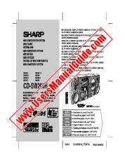View CD-SW200H pdf Operation Manual, extract of language English