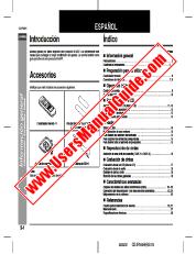 View CD-XP200H pdf Operation Manual, extract of language Spanish