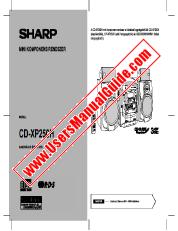 Voir CD-XP250H pdf Manuel d'utilisation, hongrois