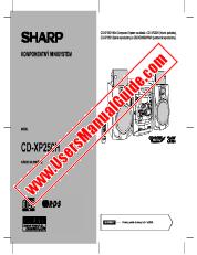 Voir CD-XP250H pdf Manuel d'utilisation, slovaque