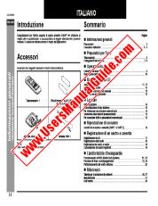 Ver CD-XP300H pdf Manual de operación, extracto de idioma italiano.