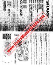 View CD-XP300H pdf Operation Manual, extract of language Swedish
