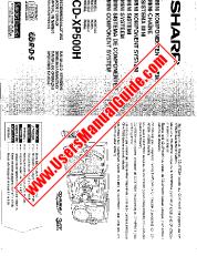 Vezi CD-XP500H pdf Manual de funcționare, extractul de limba germană