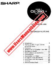 View CE-390 pdf Operation Manual, German