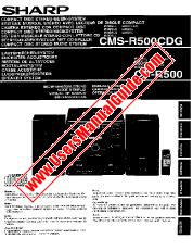 View CMS/CP-R500/CDG pdf Operation Manual, extract of language French