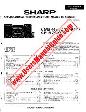 Ver CMS/CP-R70/CDH pdf Manual de operación, alemán, inglés, francés